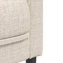 vidaXL 2 személyes vászonkanapé