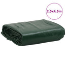 vidaXL zöld ponyva 2,5 x 4,5 m 650 g/m²