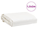 vidaXL fehér ponyva 1,5 x 2 m 650 g/m²
