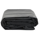 vidaXL fekete ponyva 2,5 x 4,5 m 650 g/m²