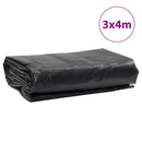 vidaXL antracitszürke ponyva 3 x 4 m 650 g/m²