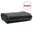 vidaXL antracitszürke ponyva 4 x 4 m 650 g/m²
