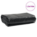 vidaXL antracitszürke ponyva 650 g/m² 1,5 x 10 m