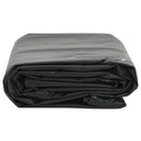 vidaXL antracitszürke ponyva 650 g/m² 1,5 x 2 m