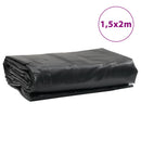 vidaXL antracitszürke ponyva 650 g/m² 1,5 x 2 m