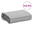 vidaXL szürke ponyva 1 x 2,5 m 650 g/m²