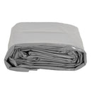 vidaXL szürke ponyva 5 x 5 m 650 g/m²