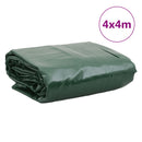vidaXL zöld ponyva 4 x 4 m 650 g/m²