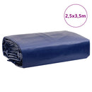 vidaXL kék ponyva 2,5 x 3,5 m 650 g/m²