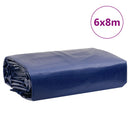 vidaXL kék ponyva 6 x 8 m 650 g/m²