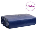 vidaXL kék ponyva 1,5x2 m 650 g/m²
