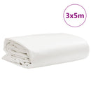 vidaXL fehér ponyva 3 x 5 m 650 g/m²