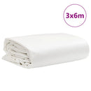 vidaXL fehér ponyva 3 x 6 m 650 g/m²