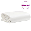vidaXL fehér ponyva 4 x 6 m 650 g/m²