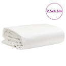 vidaXL fehér ponyva 2,5 x 4,5 m 650 g/m²