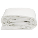 vidaXL fehér ponyva 5 x 5 m 650 g/m²