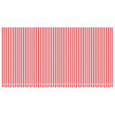 vidaXL piros és fehér poliészter pótszövet napellenzőhöz 600 x 300 cm