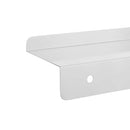 vidaXL 3 db ezüstszínű rozsdamentes acél fali polc