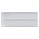 vidaXL 2 db ezüstszínű rozsdamentes acél fali polc 100 x 40 x 3 cm