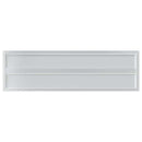 vidaXL 2 db ezüstszínű rozsdamentes acél fali polc 100 x 30 cm