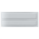 vidaXL 2 db ezüstszínű rozsdamentes acél fali polc 75 x 30 cm
