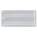 vidaXL 2 db ezüstszínű rozsdamentes acél fali polc 50 x 23,5 x 3 cm