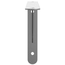vidaXL 4 db ezüstszínű rozsdamentes acél polctartó 30x2,5x15,5 cm