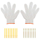 vidaXL 4 db fekete rozsdamentes acél polctartó 23,5x2,5x15,5 cm