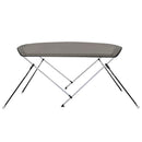 vidaXL szürke kétágú bimini tető 150 x 120 x 110 cm