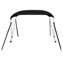vidaXL fekete kétágú bimini tető 180 x 130 x 110 cm