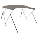 vidaXL szürke háromágú bimini tető 183 x 160 x 137 cm