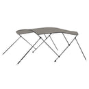 vidaXL szürke háromágú bimini tető 183 x 160 x 137 cm