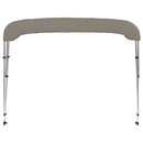 vidaXL szürke háromágú bimini tető 183 x 196 x 137 cm