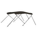 vidaXL fekete háromágú bimini tető 183 x 140 x 137 cm