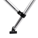 vidaXL fekete háromágú bimini tető 183 x 140 x 137 cm