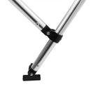 vidaXL fekete háromágú bimini tető 183 x 180 x 137 cm