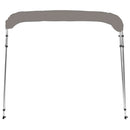 vidaXL szürke négyágú bimini tető 243 x 210 x 137 cm