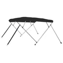 vidaXL fekete négyágú bimini tető 243 x 180 x 137 cm