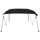vidaXL fekete négyágú bimini tető 243 x 180 x 137 cm