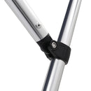 vidaXL fekete négyágú bimini tető 243 x 196 x 137 cm