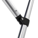 vidaXL fekete négyágú bimini tető 243 x 244 x 137 cm