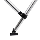 vidaXL fekete négyágú bimini tető 243 x 244 x 137 cm