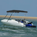 vidaXL fekete négyágú bimini tető 243 x 244 x 137 cm