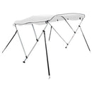 vidaXL háromágú bimini tető oldalfalakkal 183 x (137-152) x 137 cm