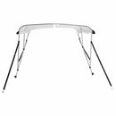 vidaXL háromágú bimini tető oldalfalakkal 183 x (137-152) x 137 cm