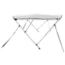 vidaXL háromágú bimini tető oldalfalakkal 183 x (137-152) x 137 cm