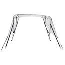 vidaXL háromágú bimini tető oldalfalakkal 183 x (154-167) x 137 cm