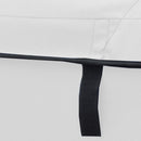 vidaXL háromágú bimini tető oldalfalakkal 183 x (185-198) x 137 cm