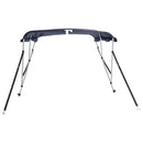 vidaXL háromágú bimini tető oldalfalakkal 183 x (137-152) x 137 cm