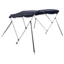 vidaXL háromágú bimini tető oldalfalakkal 183 x (154-167) x 137 cm